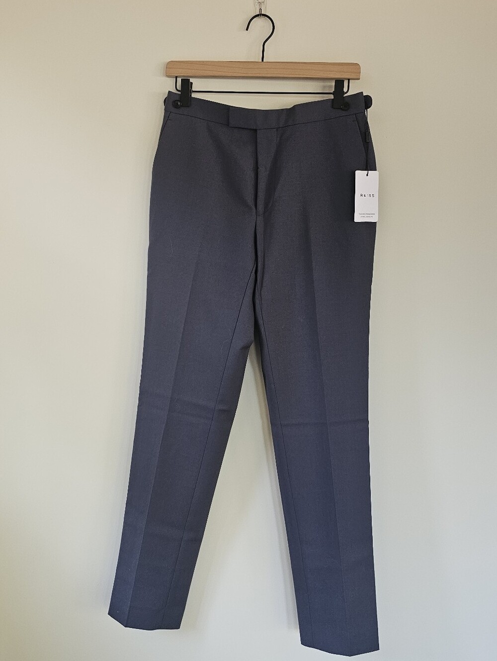 *FINAL PRICE DROP* NWT Reiss Modern Fit Trousers In Charcoal Sz 31
